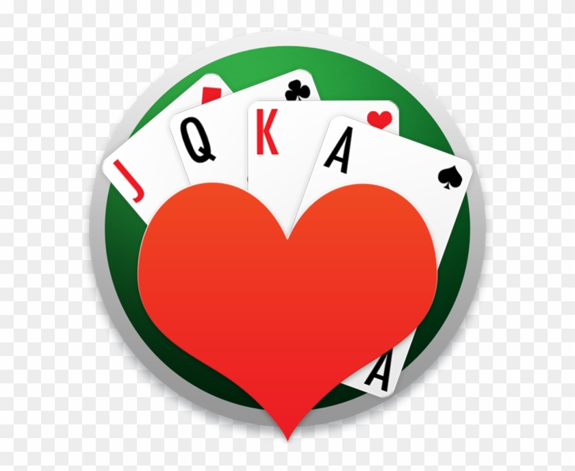 Hearts Cards On The Mac App Store - Card Game #1294315