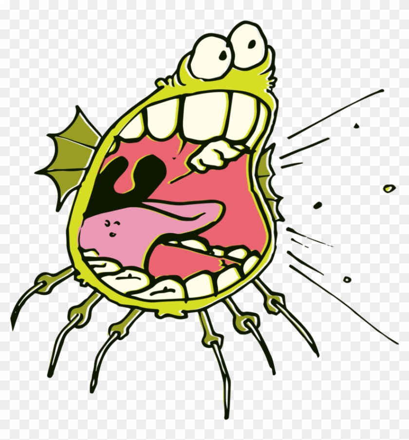 Bug Doogle Screams Skraaaaak By Luke Daab - Cartoon #1294396