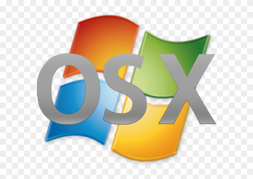 Windows With Osx - Windows 7 Logo Png #1294522