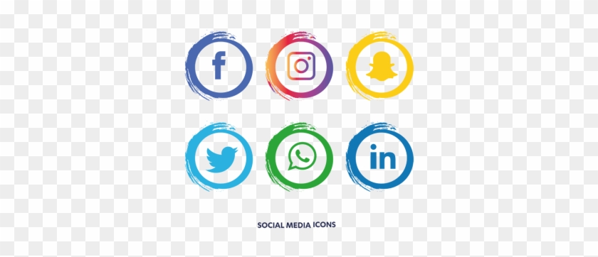 Social Media Icons Set - Social Media Icon Png #1294833