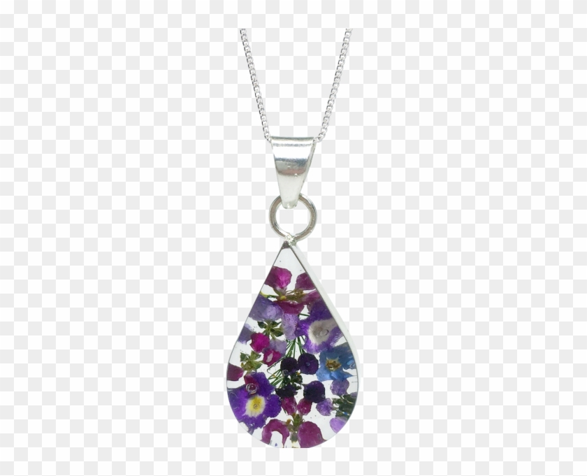 Purple Haze Necklace Teardrop Sterling Silver - Purple Haze Necklace – Teardrop – Sterling Silver #1294919