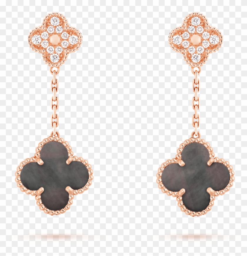 Magic Alhambra Earrings, 2 Motifs, - Van Cleef & Arpels Magic Alhambra 2 Motifs Earrings #1294955