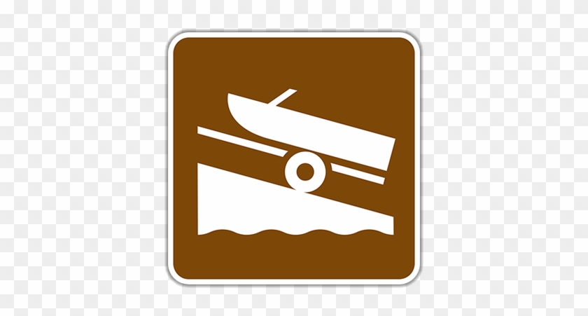 12 - Boat Launch Symbol #1295105