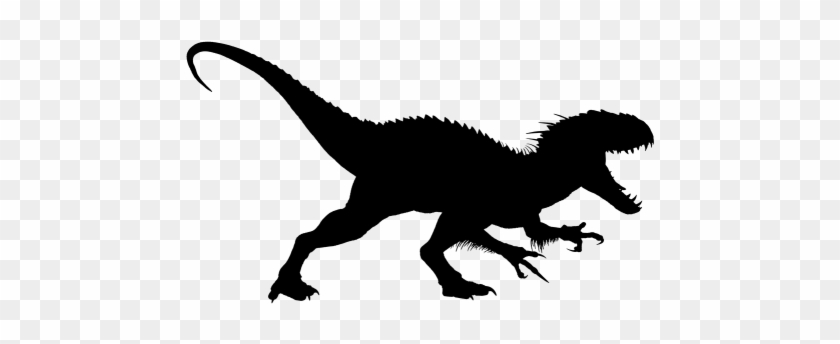 Free Dinosaur Clipart Black And White - Jurassic World Indominus Rex Dna #1295185