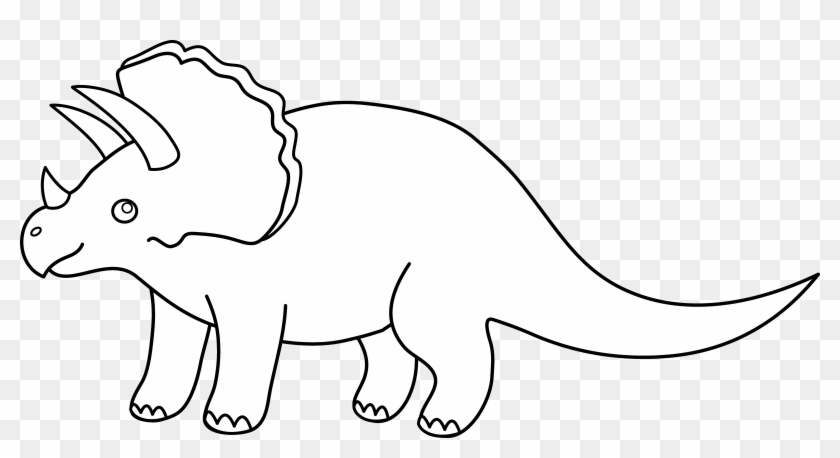 Dinosaur Clipart Triceratops - Clip Art #1295188