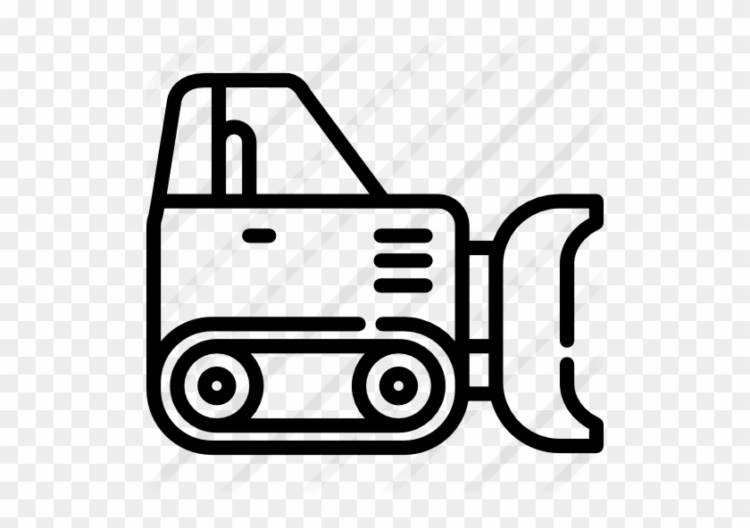 Bulldozer Free Icon - Bulldozer Free Icon #1295263