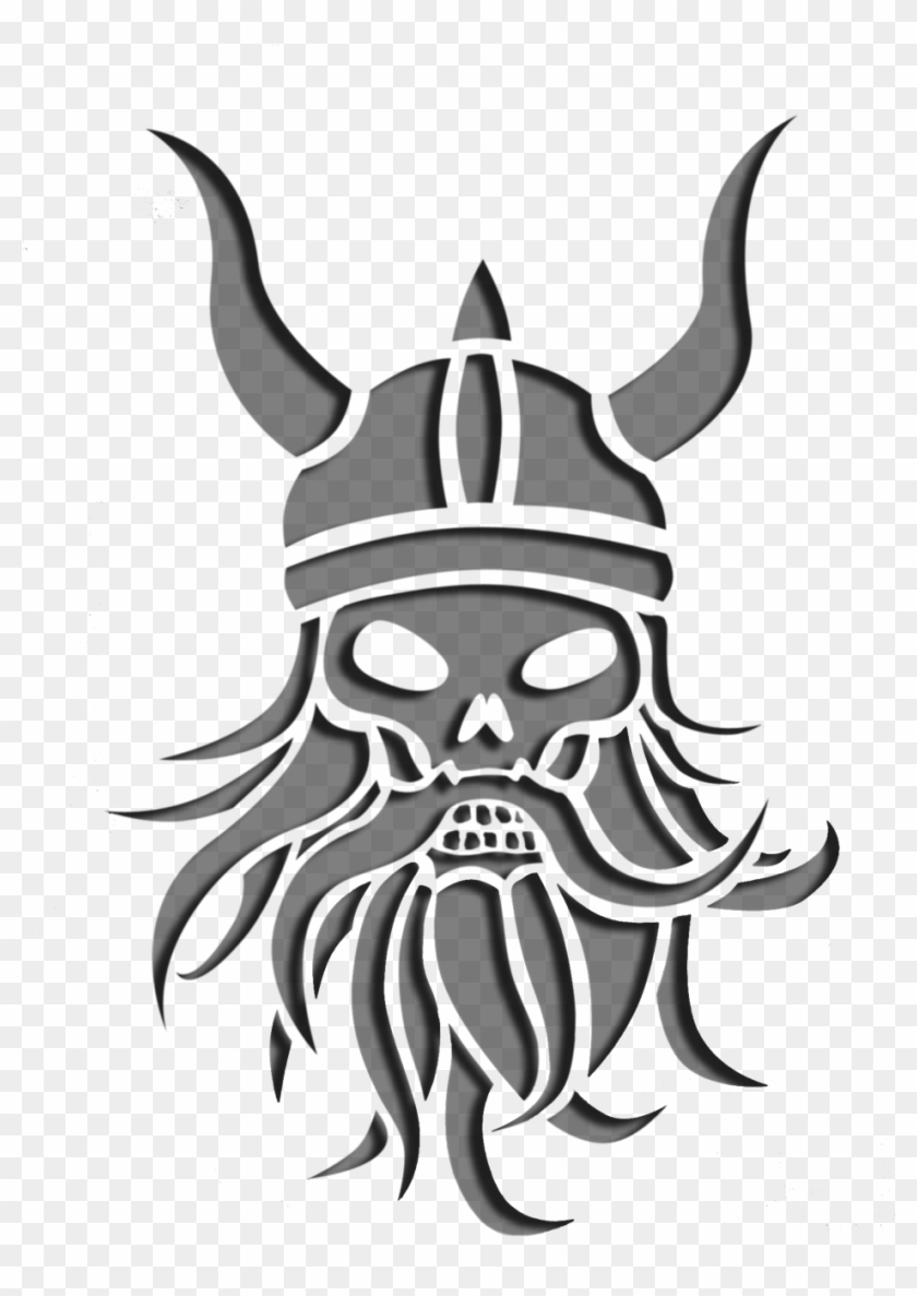 Viking Head Png For Kids - Viking Skull Png #1295278