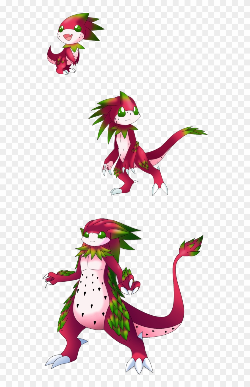 The Biting Dragon Fruit Of Xicomanca By That One Leo - Dragon Fruit Fakemon #1295286