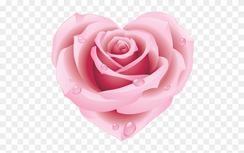 Roza186 - Pink Rose Clip Art #1295382