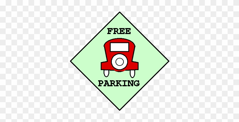 20 Jun - Monopoly Free Parking Vector #1295424