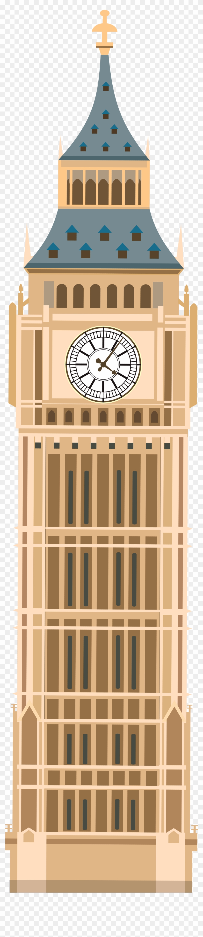 Big Ben Png Clip Art - Big Ben Clipart Png #1295555