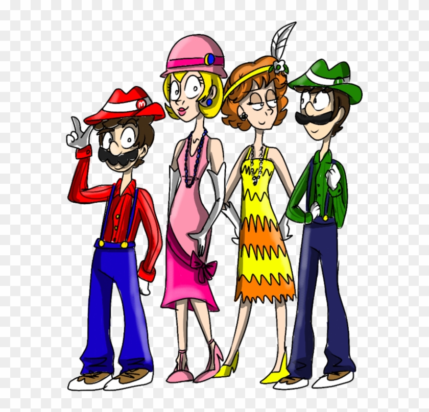 20s Mario Bros By Artasticgirl - Cartoon #1295584