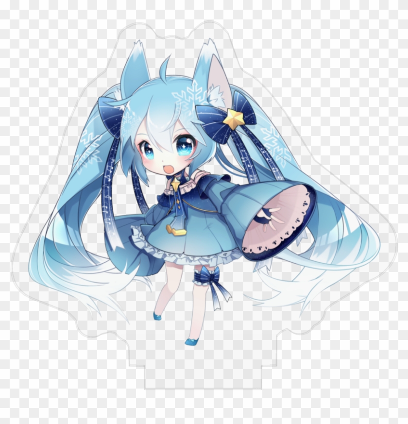 Pixivfactoryから発送 雪 ミク 初音 ミク イラスト Free Transparent Png Clipart Images Download