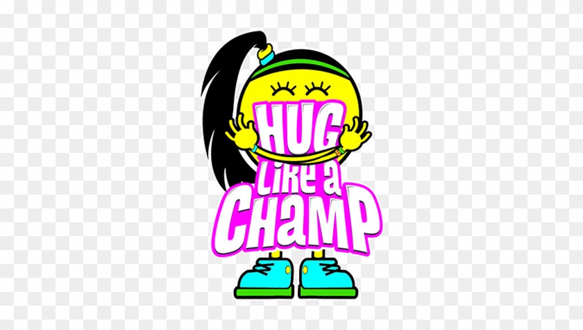 Bayley Hug Like A Champ Logo Cutout - Bayley Hug Like A Champ #1295627