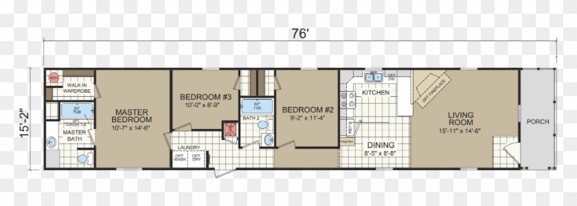 Diamond 1680 - Floor Plan #1295704