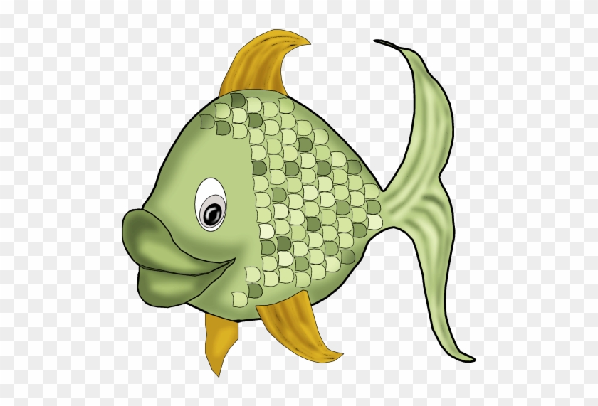 Clip Art - Dibujos Infantiles Pescados #1295783