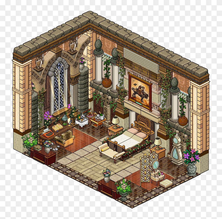 Bedroom 2 By Cutiezor - Habbo Fancy Room #1295804