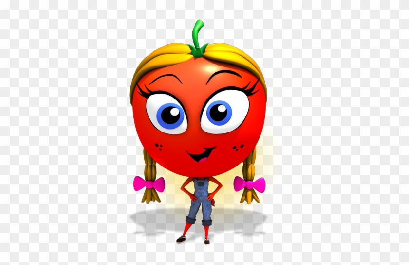 The Sweet Little Tomato Next Door - Cartoon #1295820
