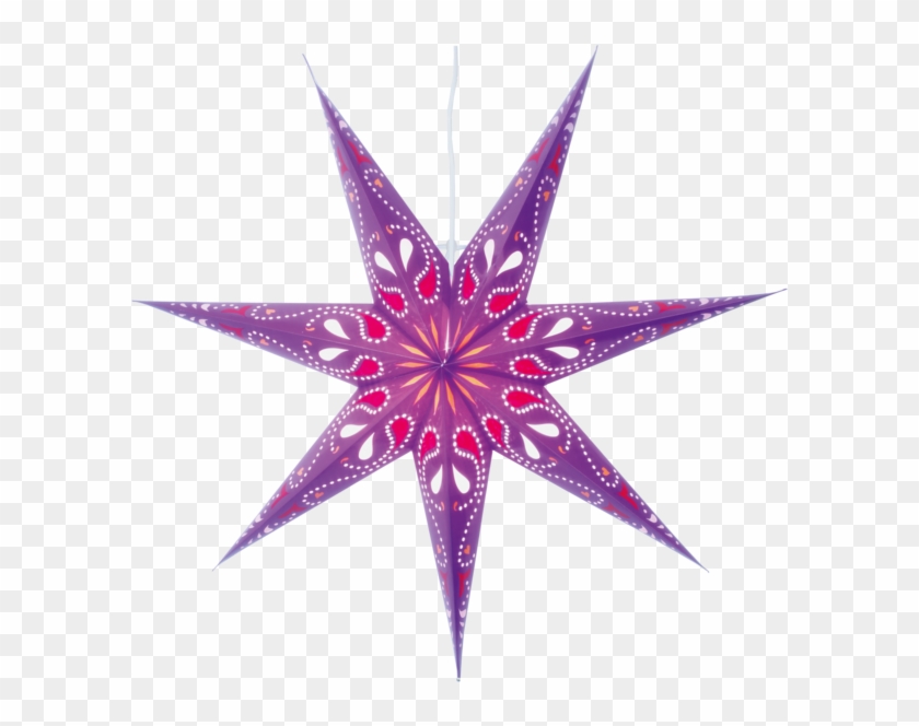 Paper Star Siri - Ebba Slim Christmas Star 80 Cm, Green #1295845