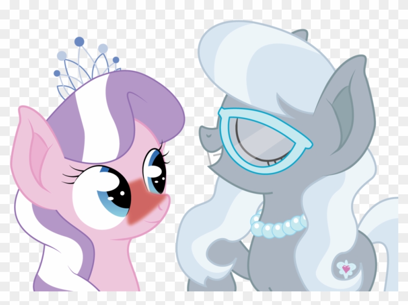 Diamond Tiara, Glasses, Lesbian, Loose Hair, Safe, - Cartoon #1295992