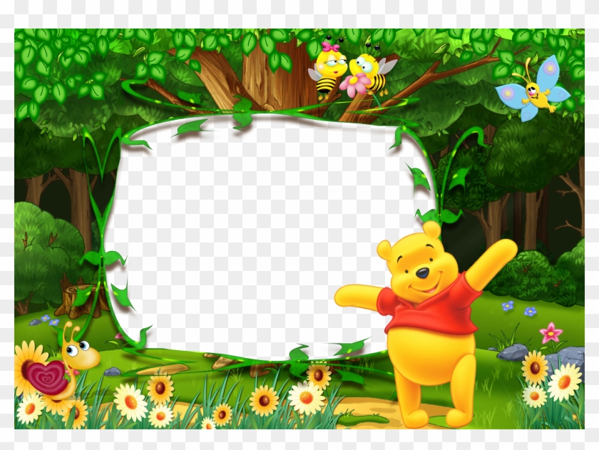 Frame Clipart Winnie The Pooh - Frame Clipart Winnie The Pooh #1296063