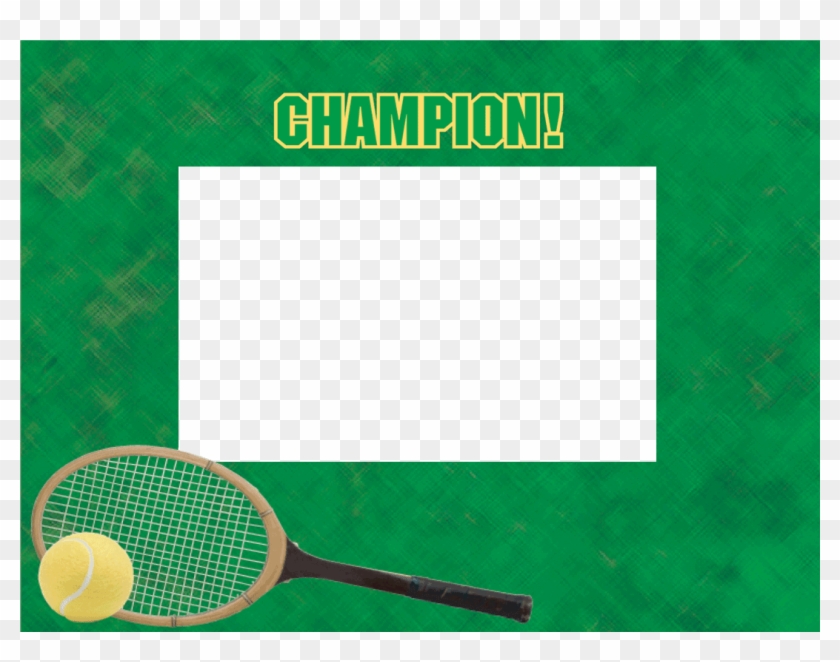 Images For Borders And Frames - Tennis Racket #1296211
