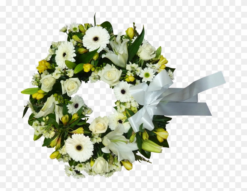 Beautiful Ideas Free Photo Frames And Borders Clip - Flowers For Funeral Png #1296227