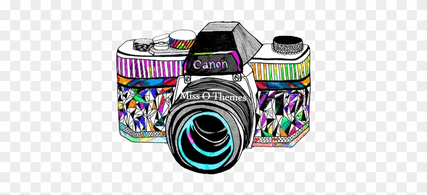 Vintage Camera Drawing Tumblr Transparent ~ Camera - Animated Picture Of A Camera #1296228