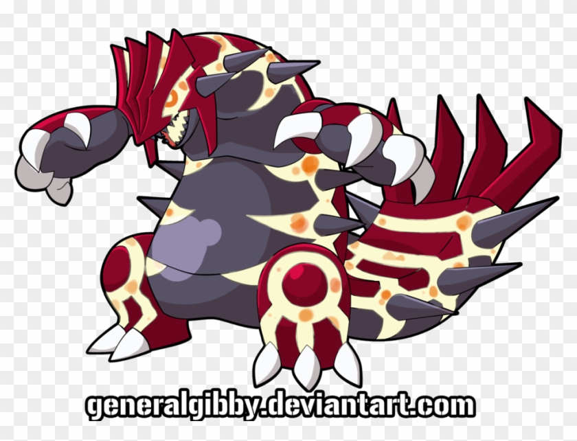 Primal Groudon By Generalgibby On Deviantart - Pokemon Legendary Primal Groudon #1296235