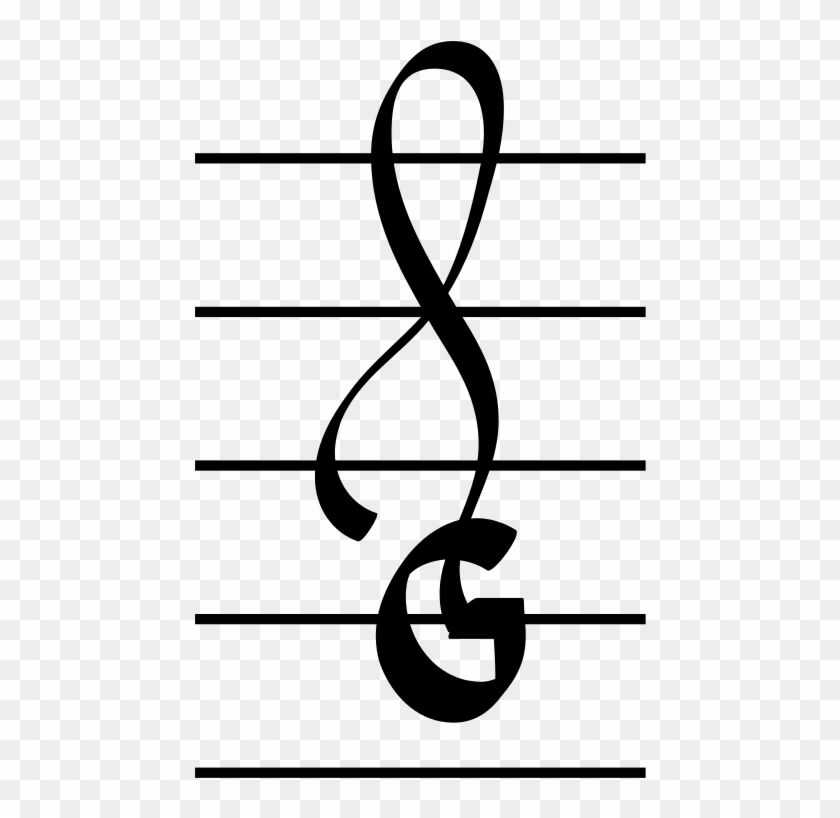 G Clef Picture - G Clef Picture #1296244