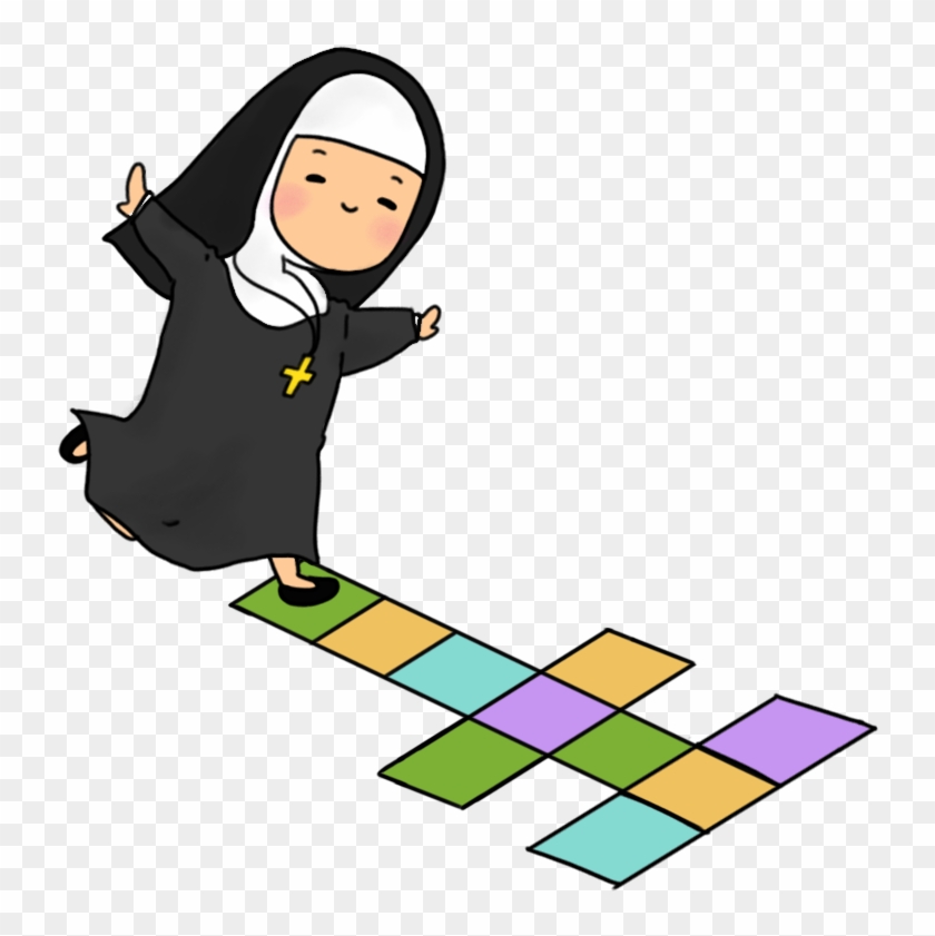 Nun Skipping - Skipping Rope #1296255