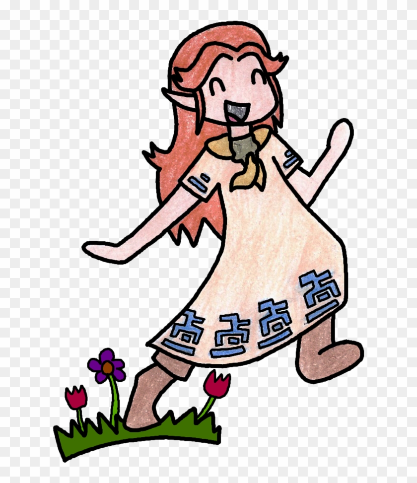 Malon Skipping By Shellegg - Cartoon #1296260