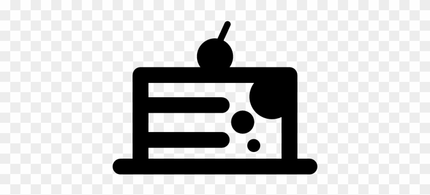 Piece Of Cake Vector - Piece Of Cake Vector #1296276
