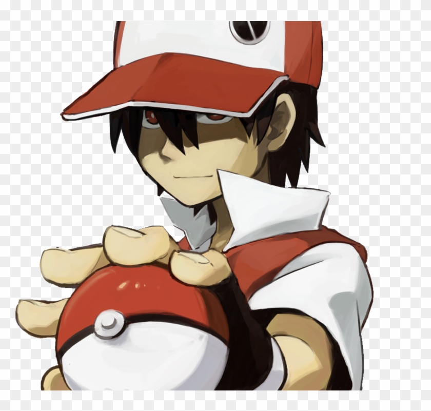 Pokemon Trainer Red Render By Oxeyclean D4xlibs - Pokemon Trainer Red Dark #1296384