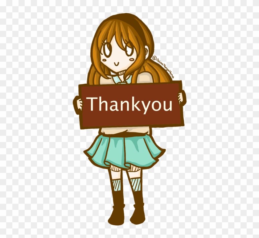 Thankyou Girl By Animemangamana - Thank You Girl Png #1296407