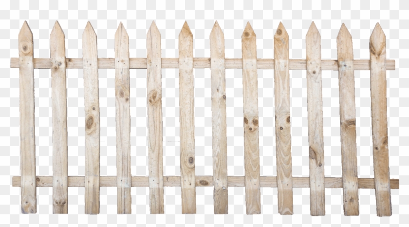 Picket Fence Wood Garden Chicken Wire - Vista #1296528