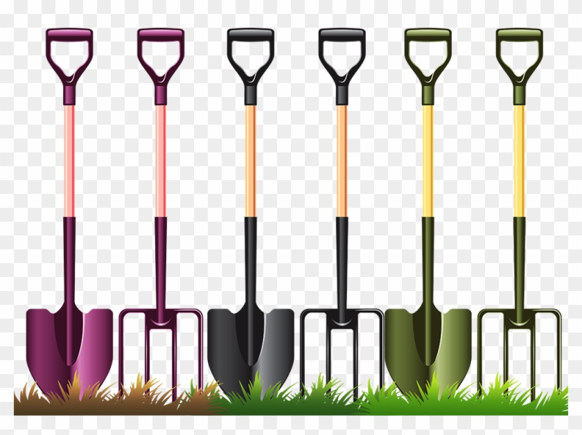 Garden Tool Gardening Clip Art - Metal Shovel #1296531