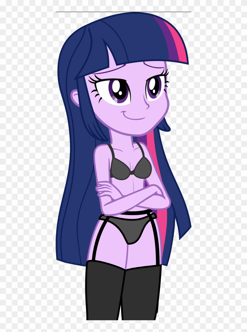 Black Underwear, Bra, Clothes, Edit, Equestria Girls, - Equestria Girls Twilight Sparkle Hot #1296800