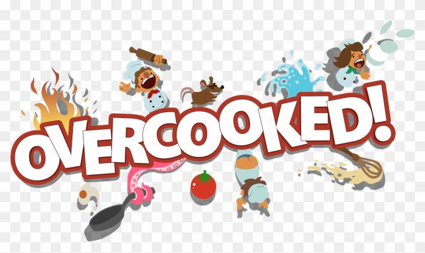 Close Share A Bum On The Overcooked Logo Almost Raised - Overcooked Nintendo Switch #1296870