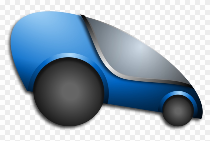 Futuristic Car Clip Art - Futuristic Car Clip Art #1297010