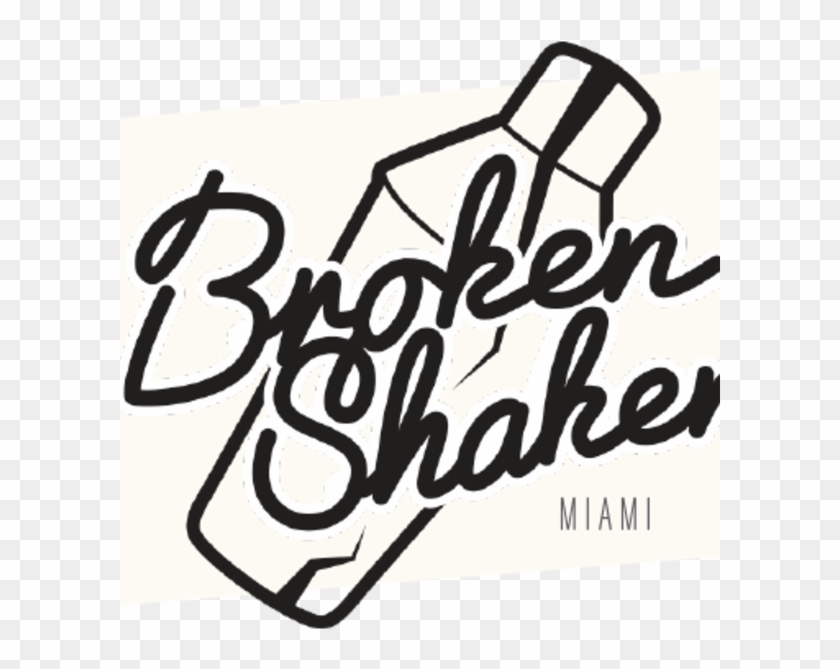 The Broken Shaker - Broken Shaker Miami Logo #1297129