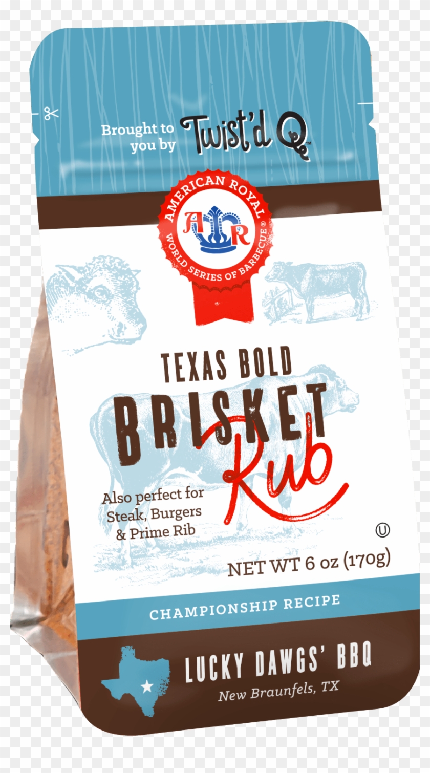 Twistd Q Brisket Rub, Texas Bold - 6 Oz #1297145