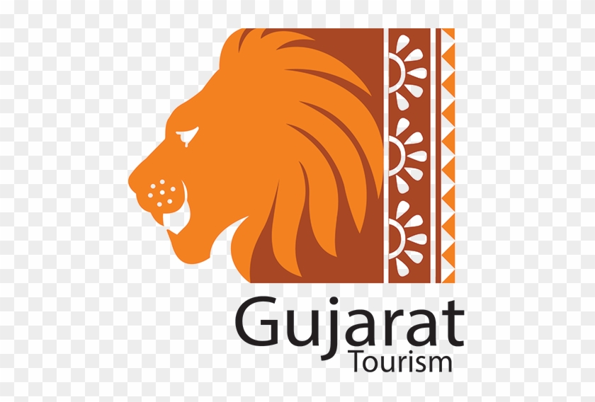 tourism logo of gujarat