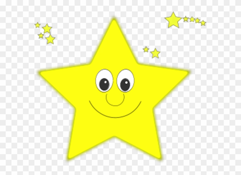 Smiley Face Star Clipart - Smile Star Clipart Png #1297211