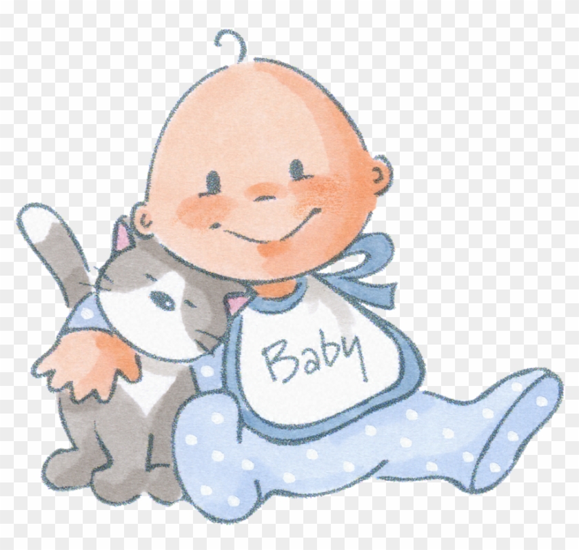 Clipart Imagem Decoupage Bebe - Clipart Baby Boy #1297304