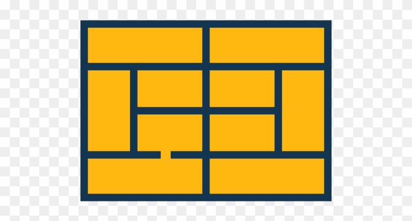 Tennis Court Free Icon - Illustration #1297364