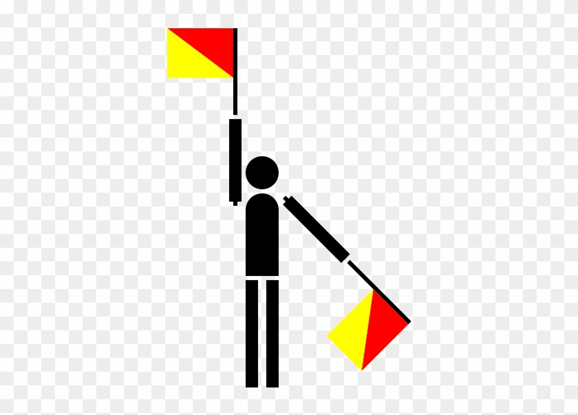 Semaphore Victor Png Clip Arts - Semaphore Flag Clip Art #1297452