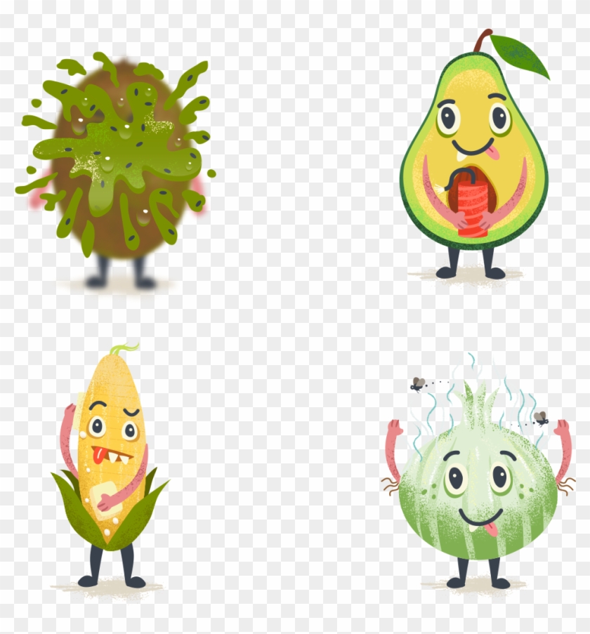 Illustration - Fruit And Vegetble Characters #1297472