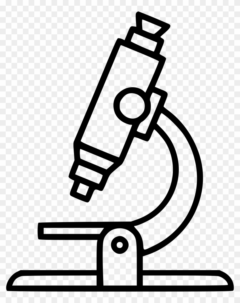 Microscope Comments - Microscope Drawing On Transparent Background #1297509