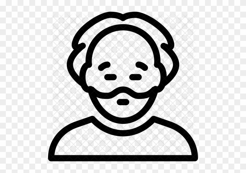 Old Man Icon - Einstein Icon #1297530